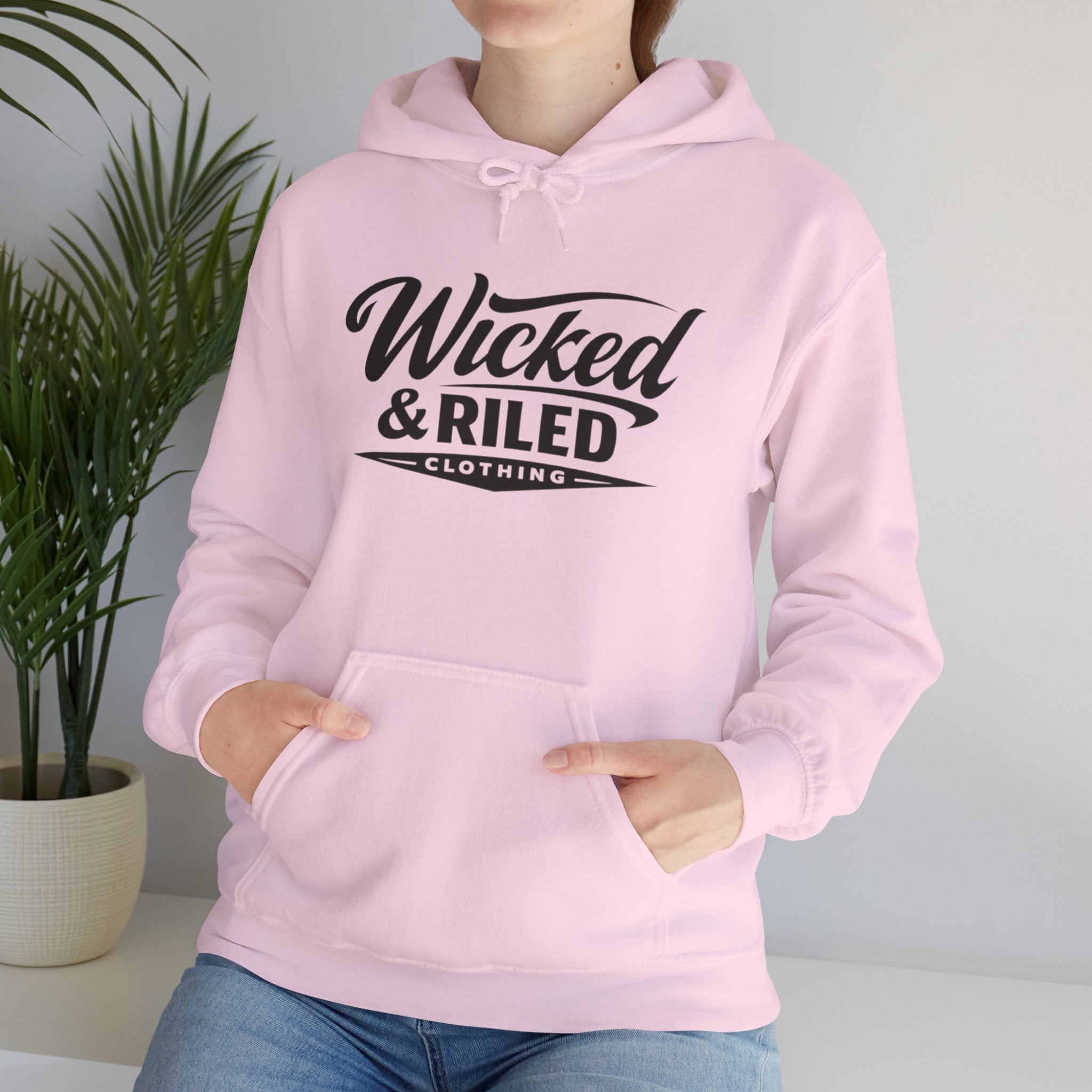 "You Did Not Wake Up Today to Be a Weak Ass Bitch" Motivational Graphic Hoodie - Wicked & Riled Clothing