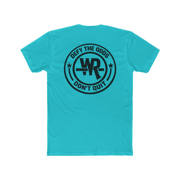 Defy The Odds "Don't Quit" Crew Tee - Wicked & Riled Clothing