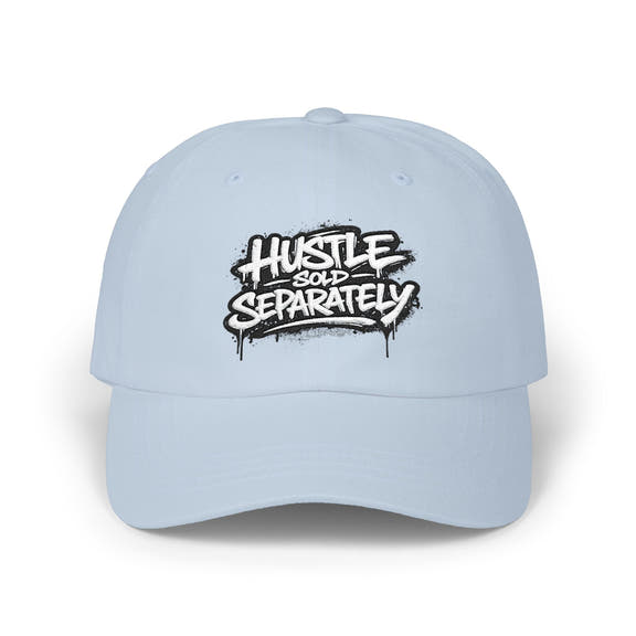 Dad Cap — "Hustle More, Separate.ly" Graffiti Dad Hat