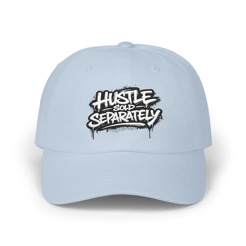 Dad Cap — "Hustle More, Separate.ly" Graffiti Dad Hat
