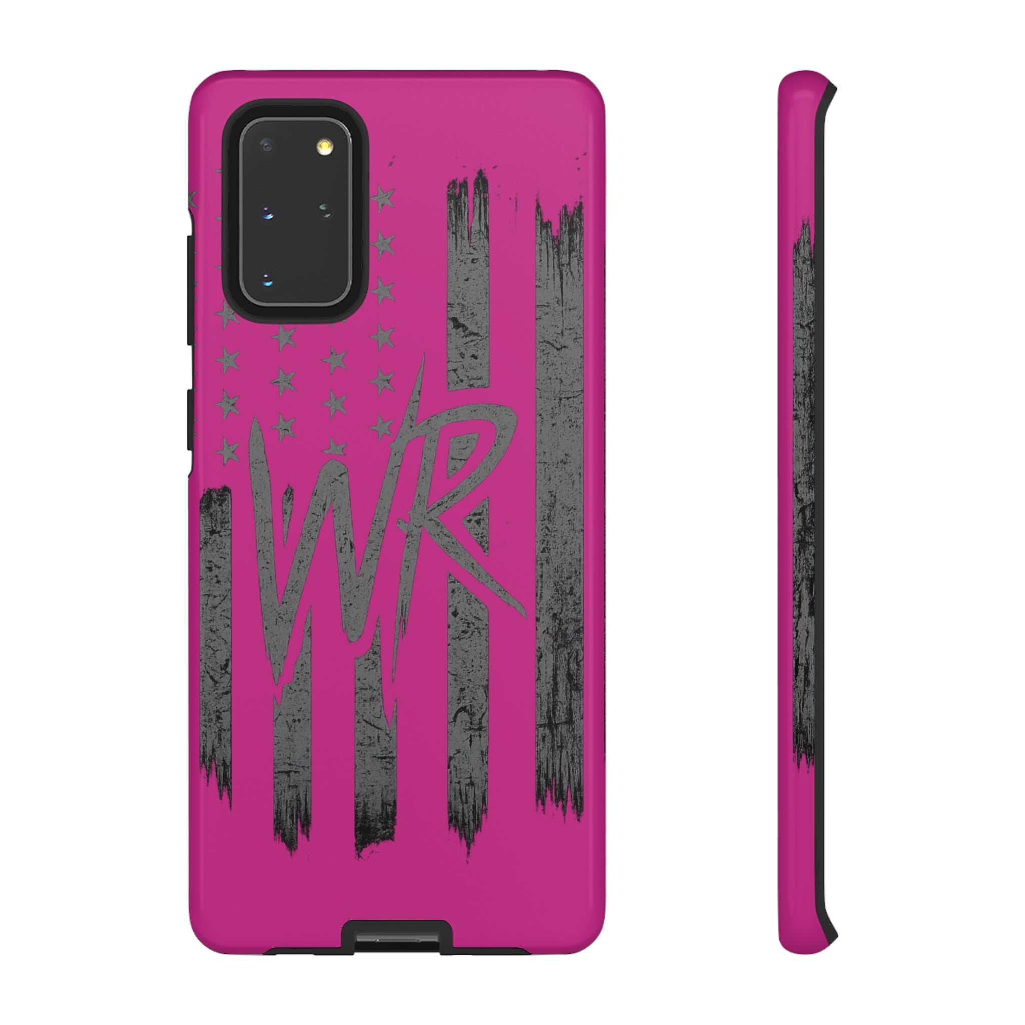 Pink  'WR' Flag Tough Phone Case