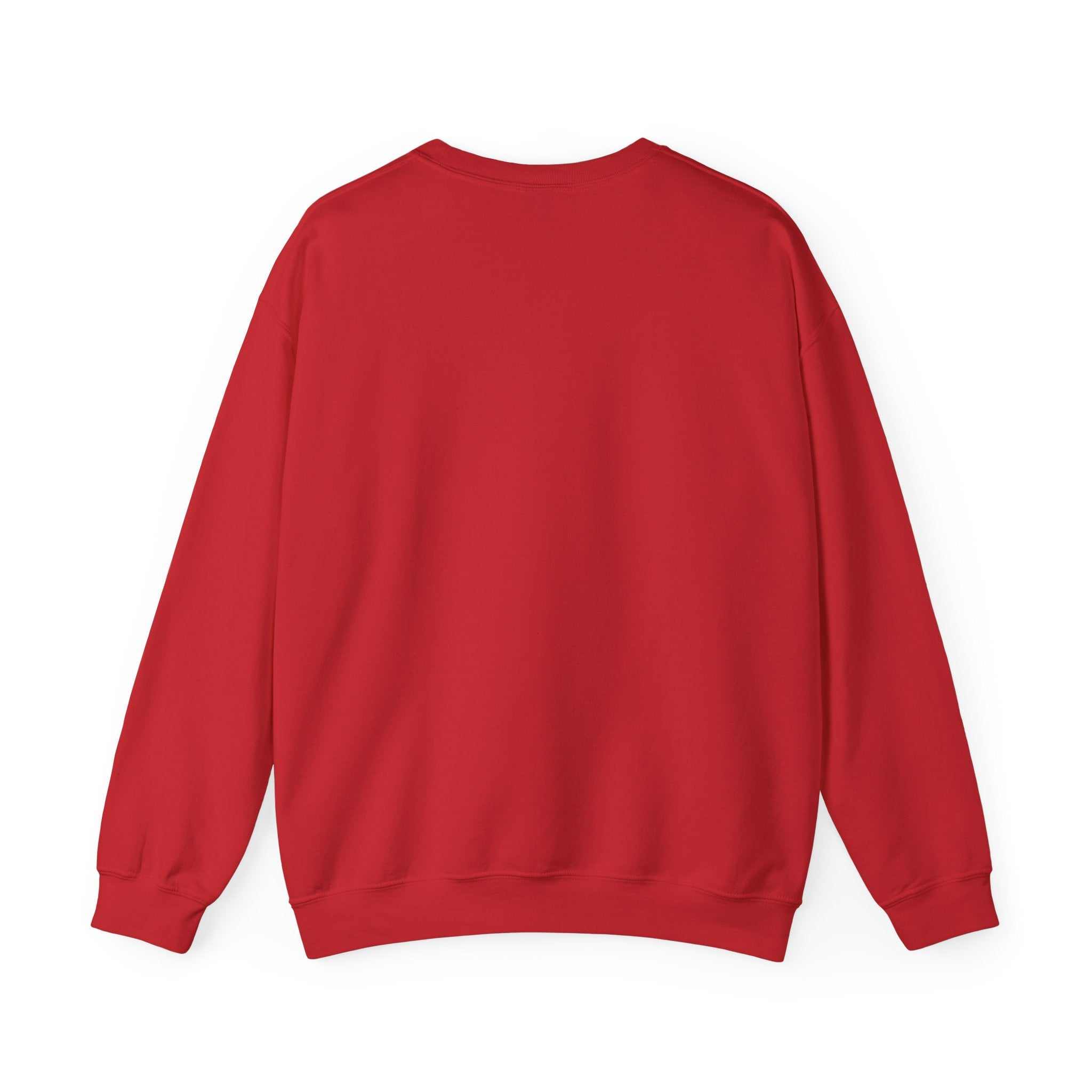 Distressed American flag crewneck sweatshirt featuring WR monogram, ideal for patriotic casual wear.