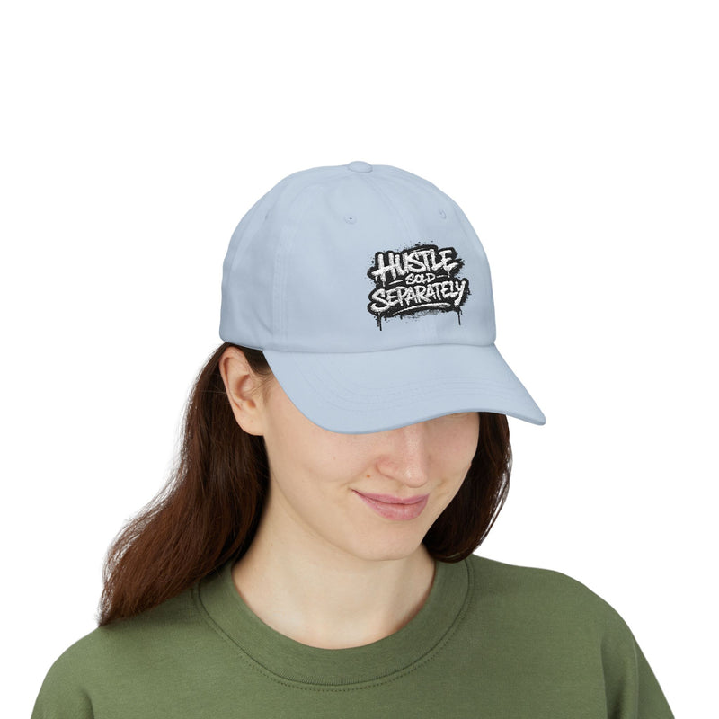 Dad Cap — "Hustle More, Separate.ly" Graffiti Dad Hat