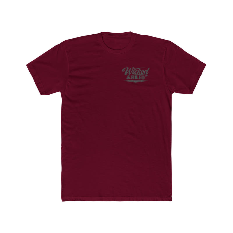 Wicked & Riled Clothing Tee Patriotic Vintage Logo Crewneck - Wicked & Riled Clothing
