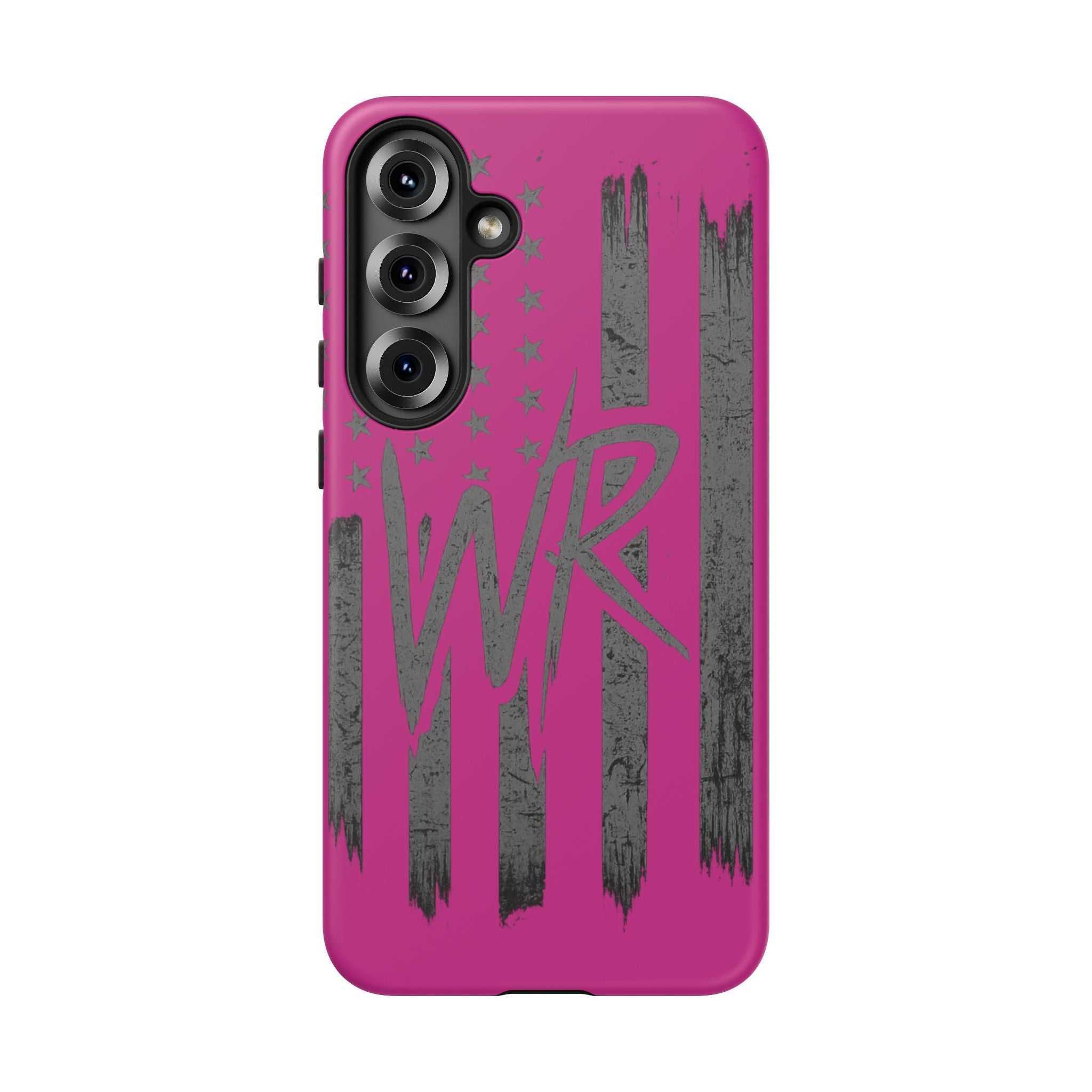 Pink  'WR' Flag Tough Phone Case
