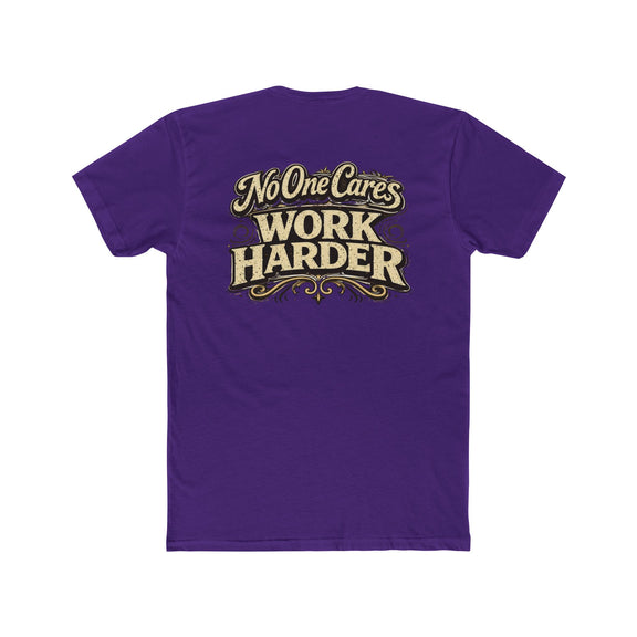 "No One Cares" Motivational Graphic T-Shirt - Wicked & Riled Clothing