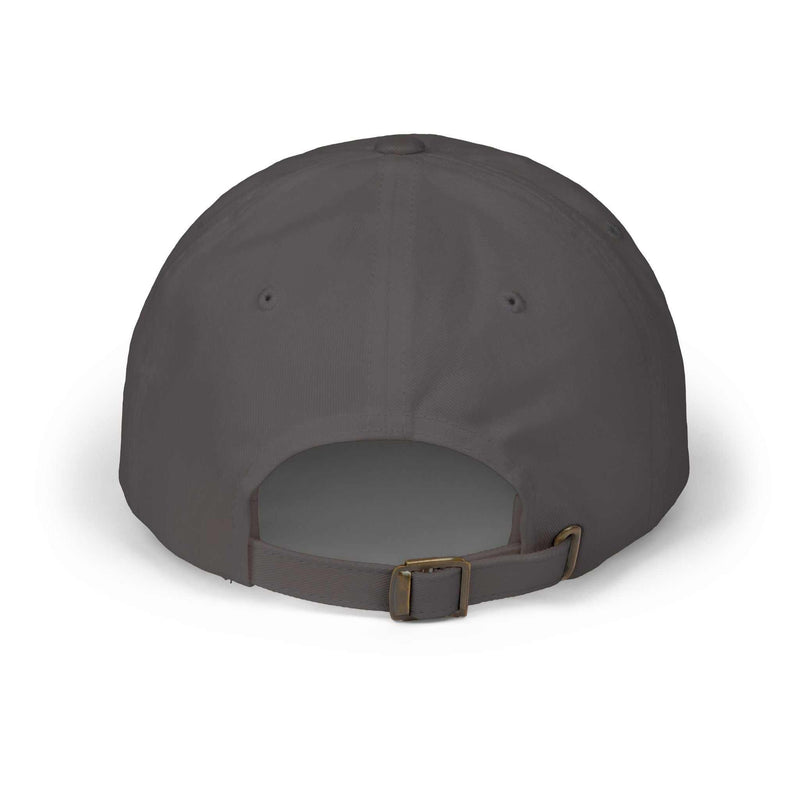 Distressed Dad Cap featuring an American flag design by Printify, perfect for casual wear and outdoor activities.