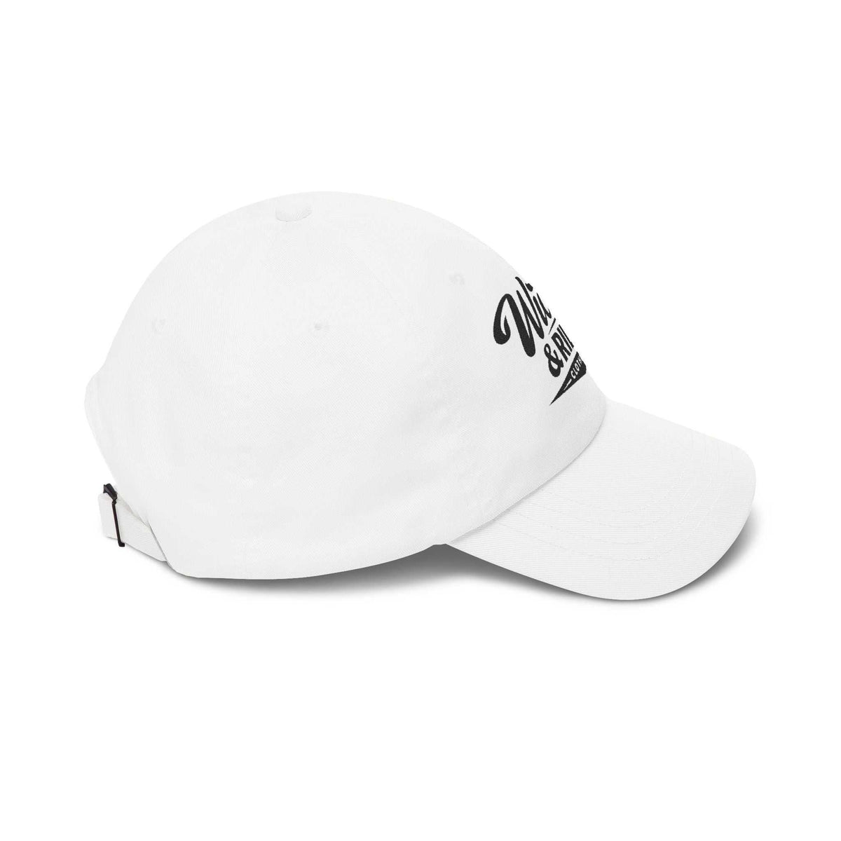 Distressed Dad Cap featuring an American Flag design by Printify, perfect for casual wear.