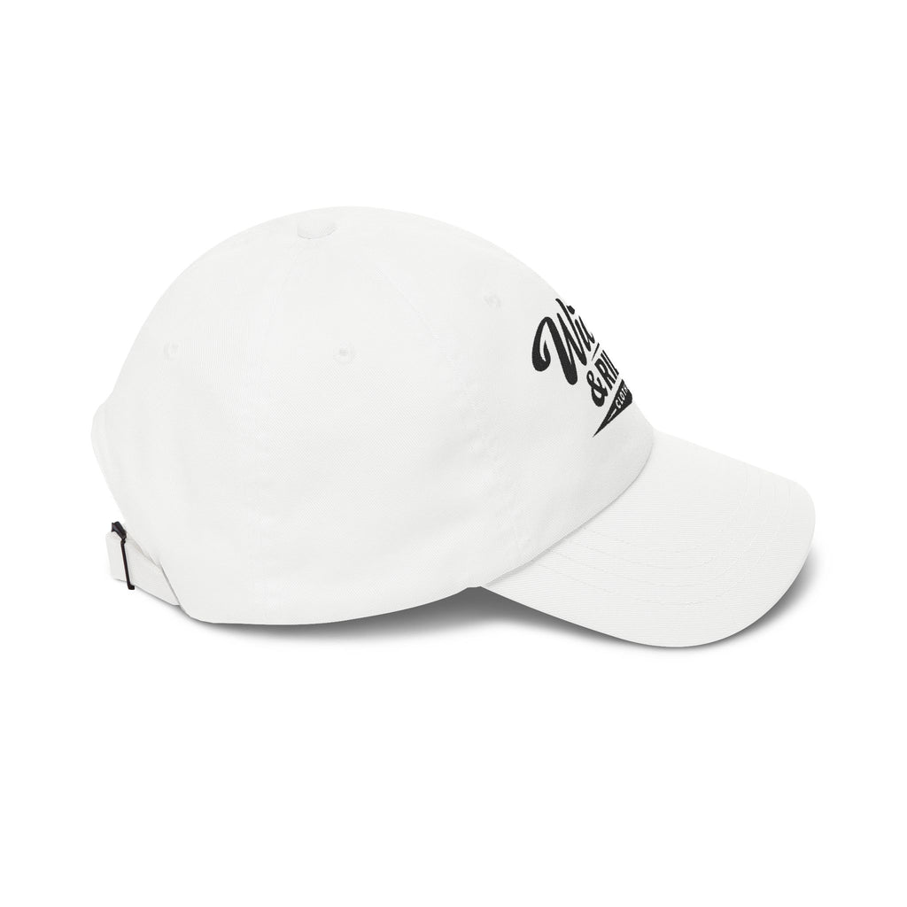 Dad Cap Wicked & Riled Distressed American Flag Baseball Hat