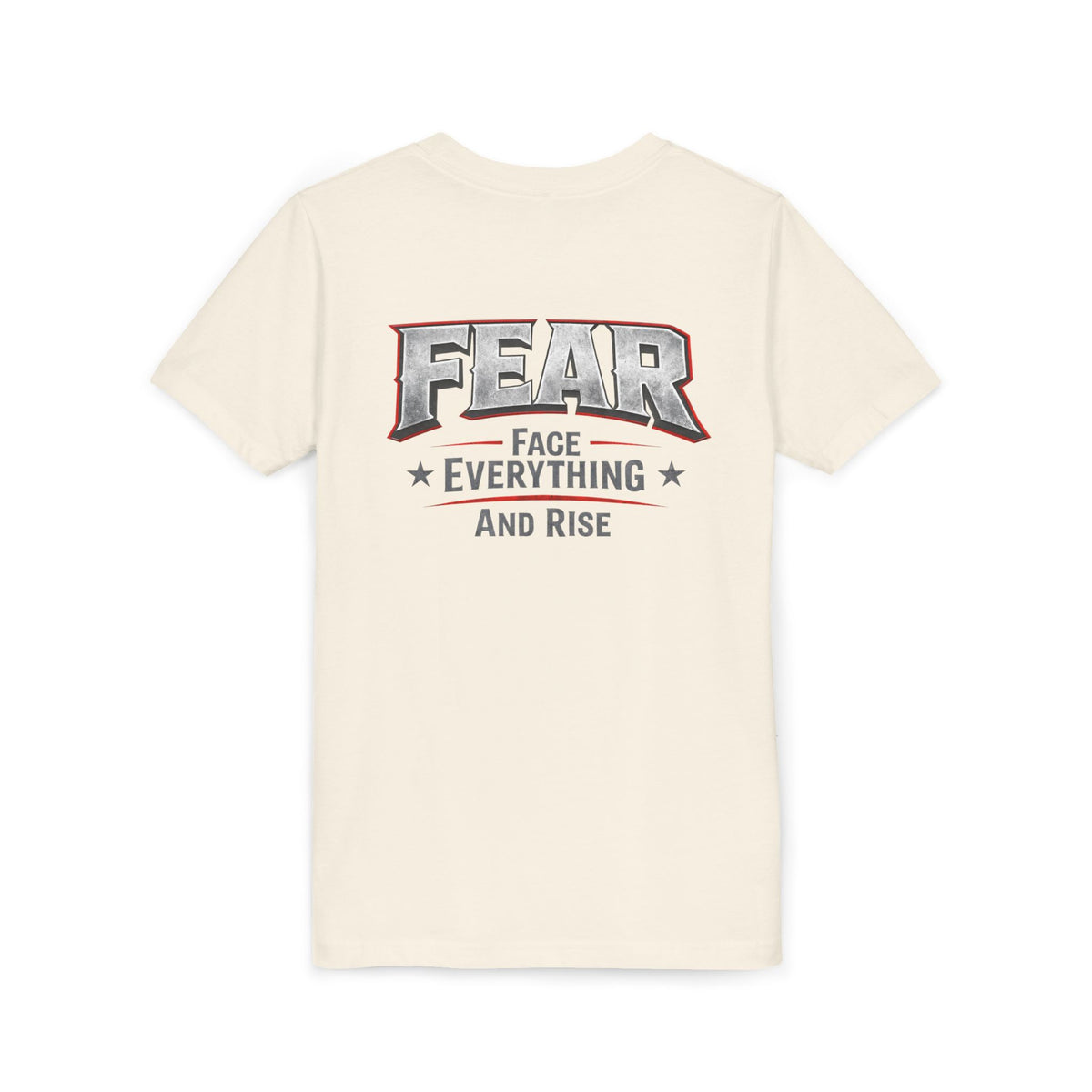 Youth Tee  "FEAR: Face Everything And Rise" Motivational Graphic T-Shirt - Wicked & Riled Clothing