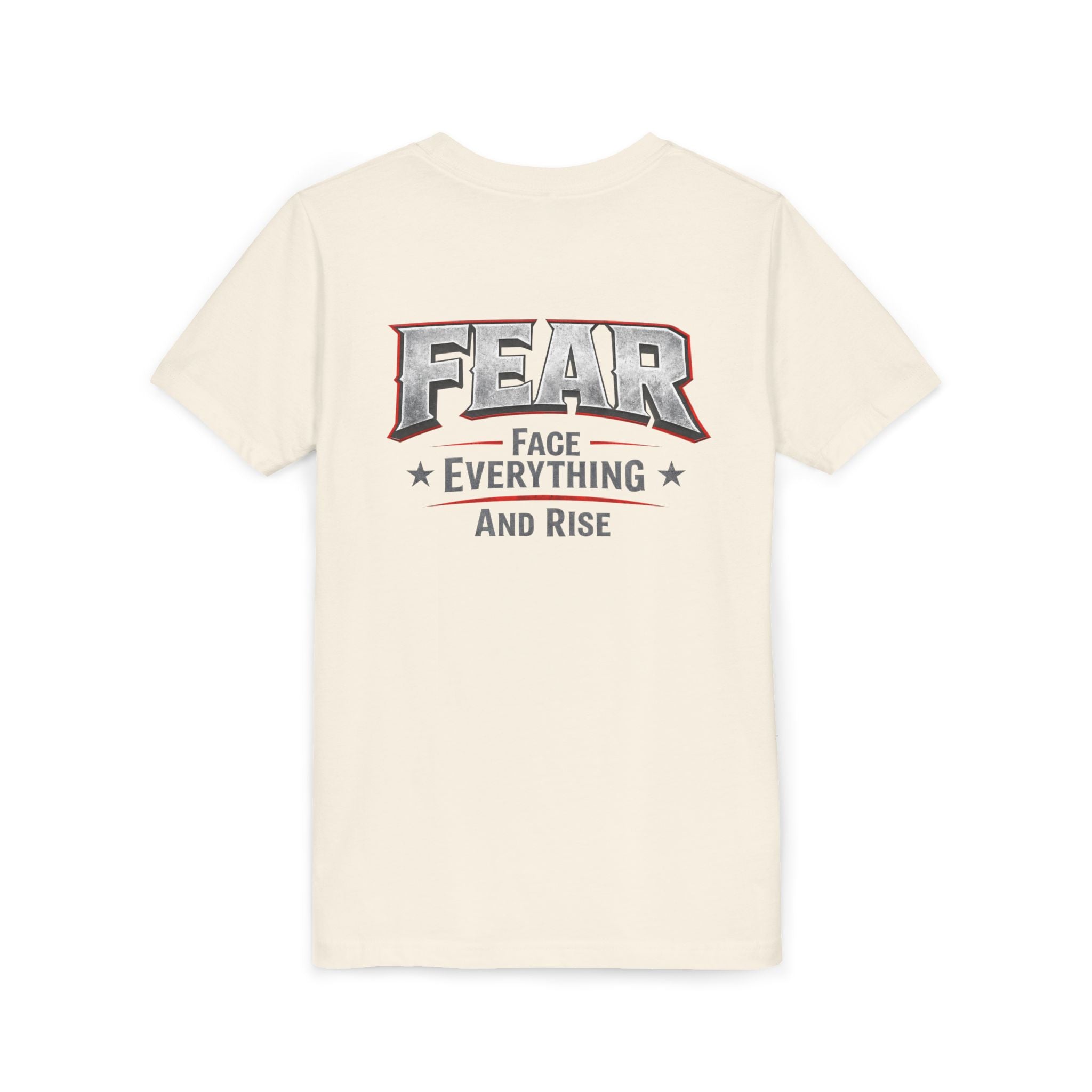 Youth Tee  "FEAR: Face Everything And Rise" Motivational Graphic T-Shirt
