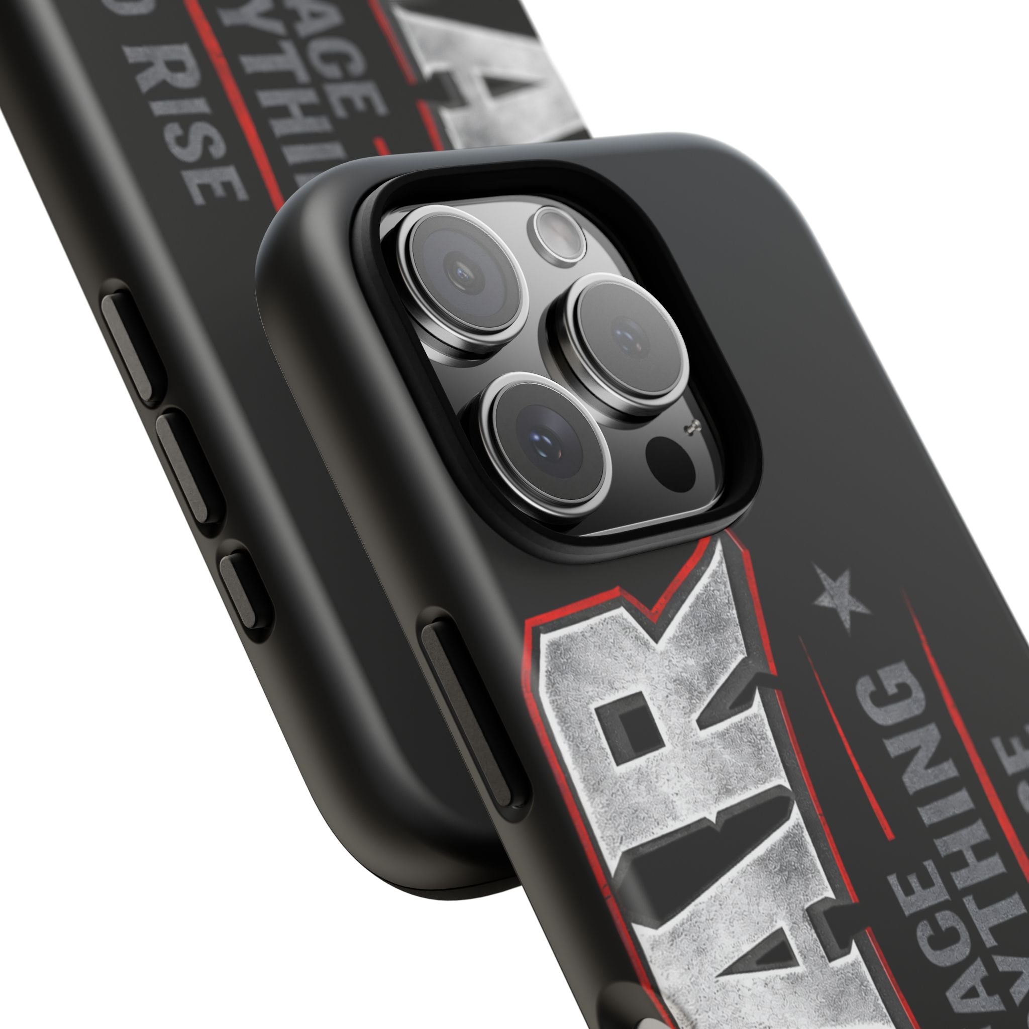 Fear — Face Everything and Rise phone case by Printify featuring a bold graphic design on a sleek case.