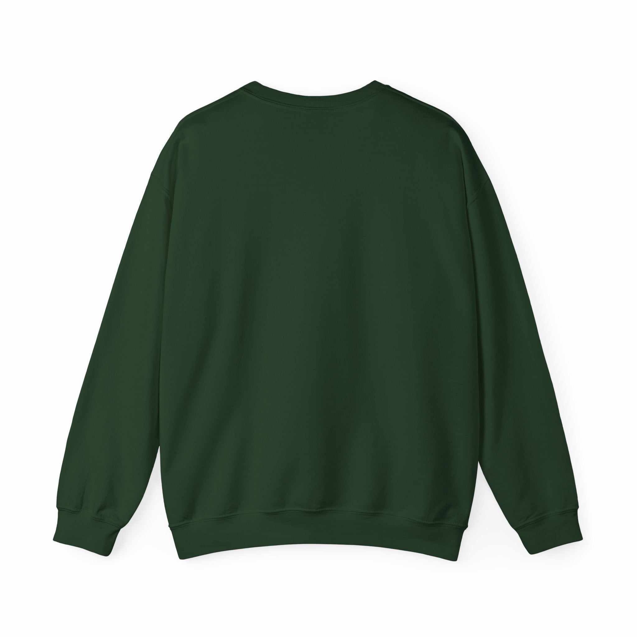 Distressed American flag crewneck sweatshirt with WR monogram by Printify, showcasing a patriotic pullover style.