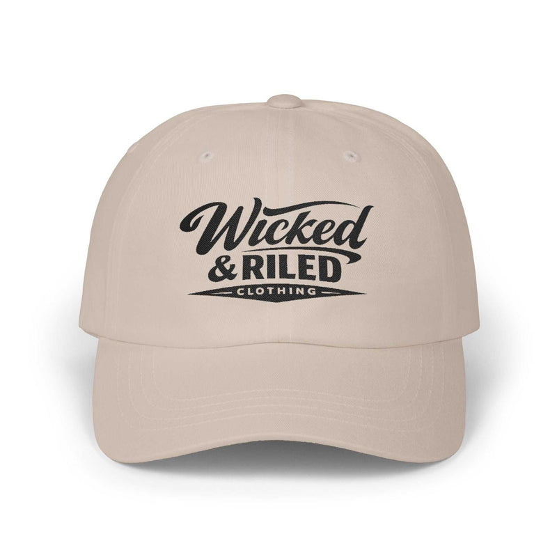 Distressed Dad Cap featuring an American Flag design by Printify, perfect for casual wear and outdoor activities.