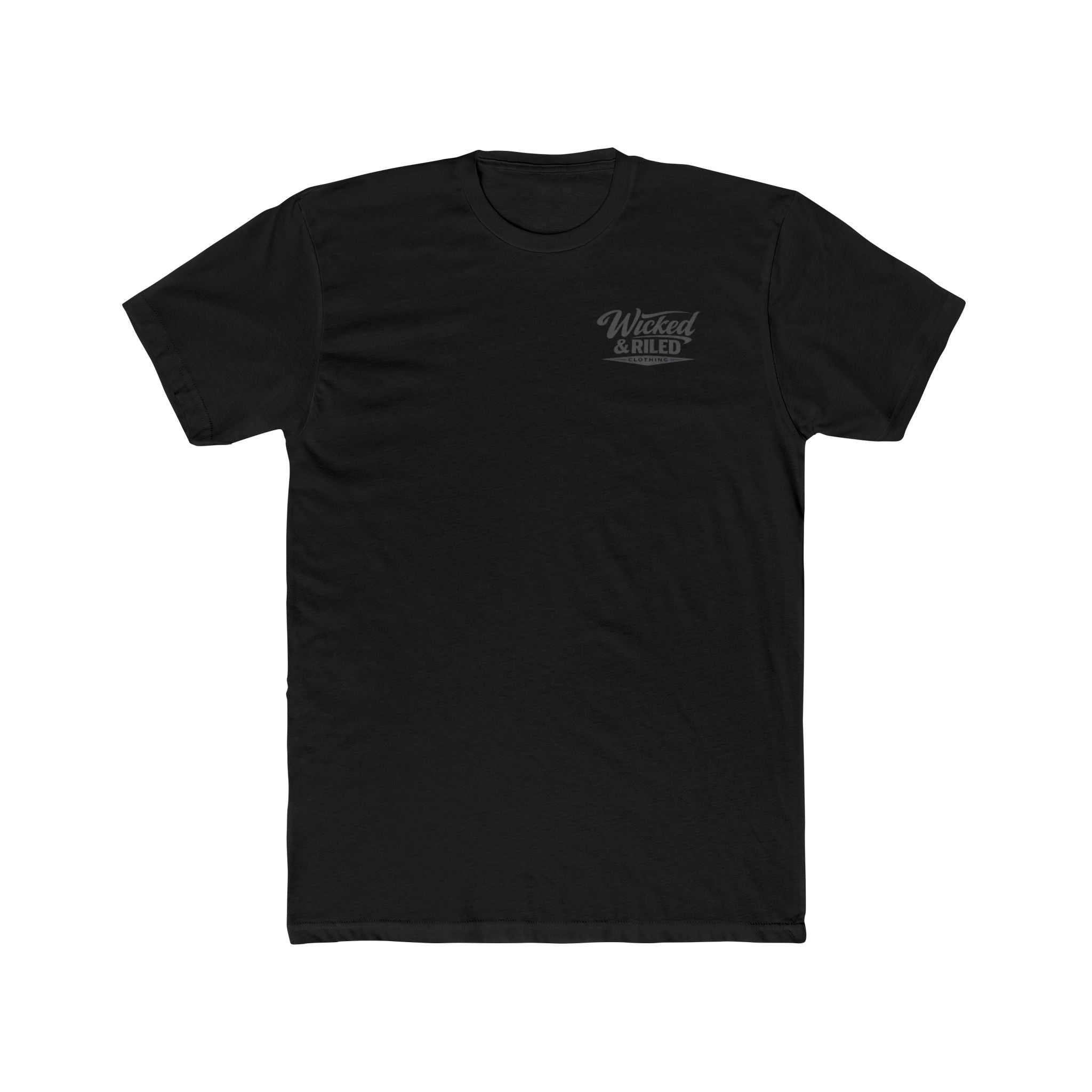 Time Waits For No One Tee — Skull & Clock Graphic Cotton T‑Shirt