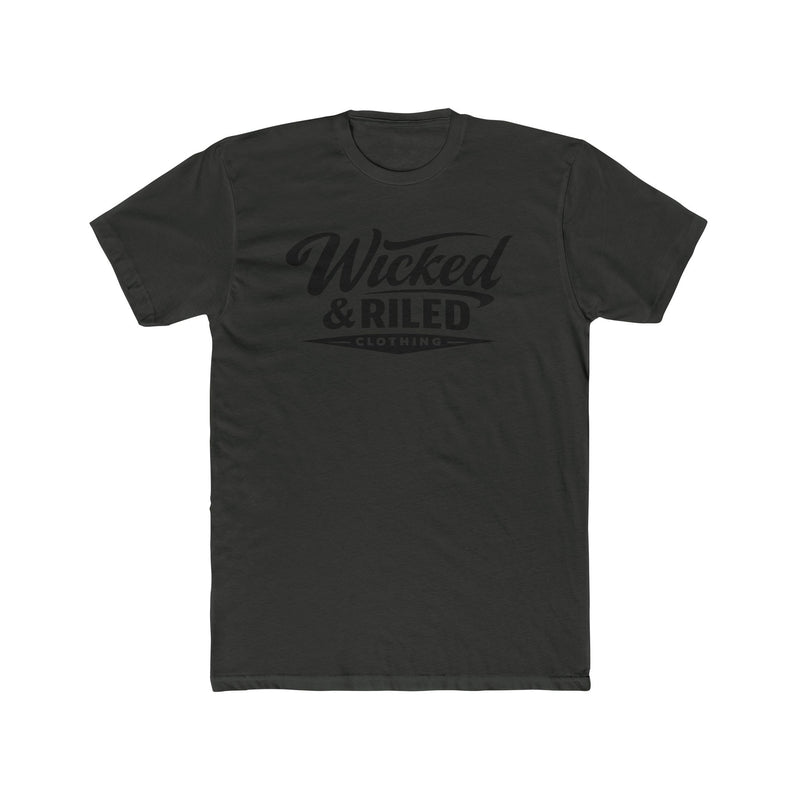 Wicked & Riled Retro Script Tee - Wicked & Riled Clothing