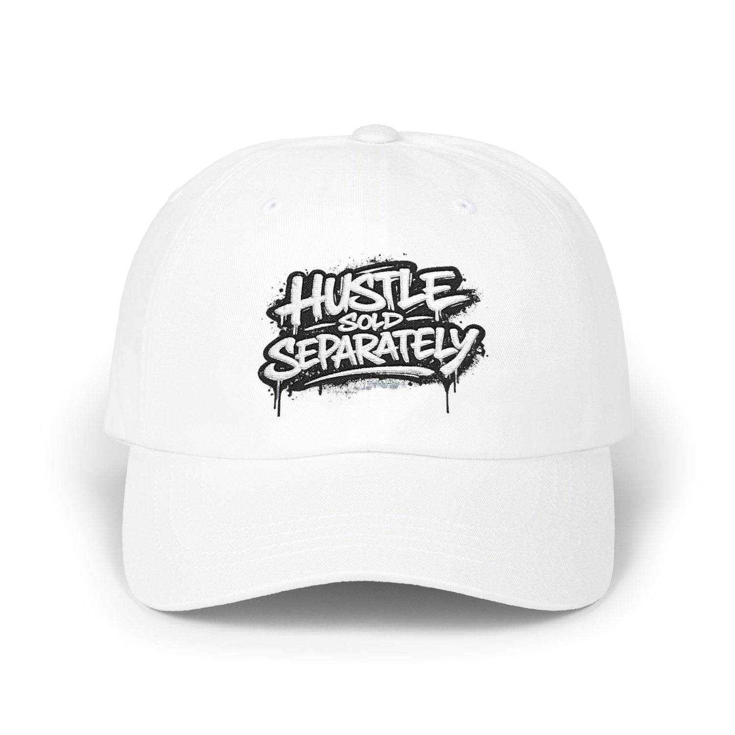 Dad Cap — "Hustle More, Separate.ly" Graffiti Dad Hat