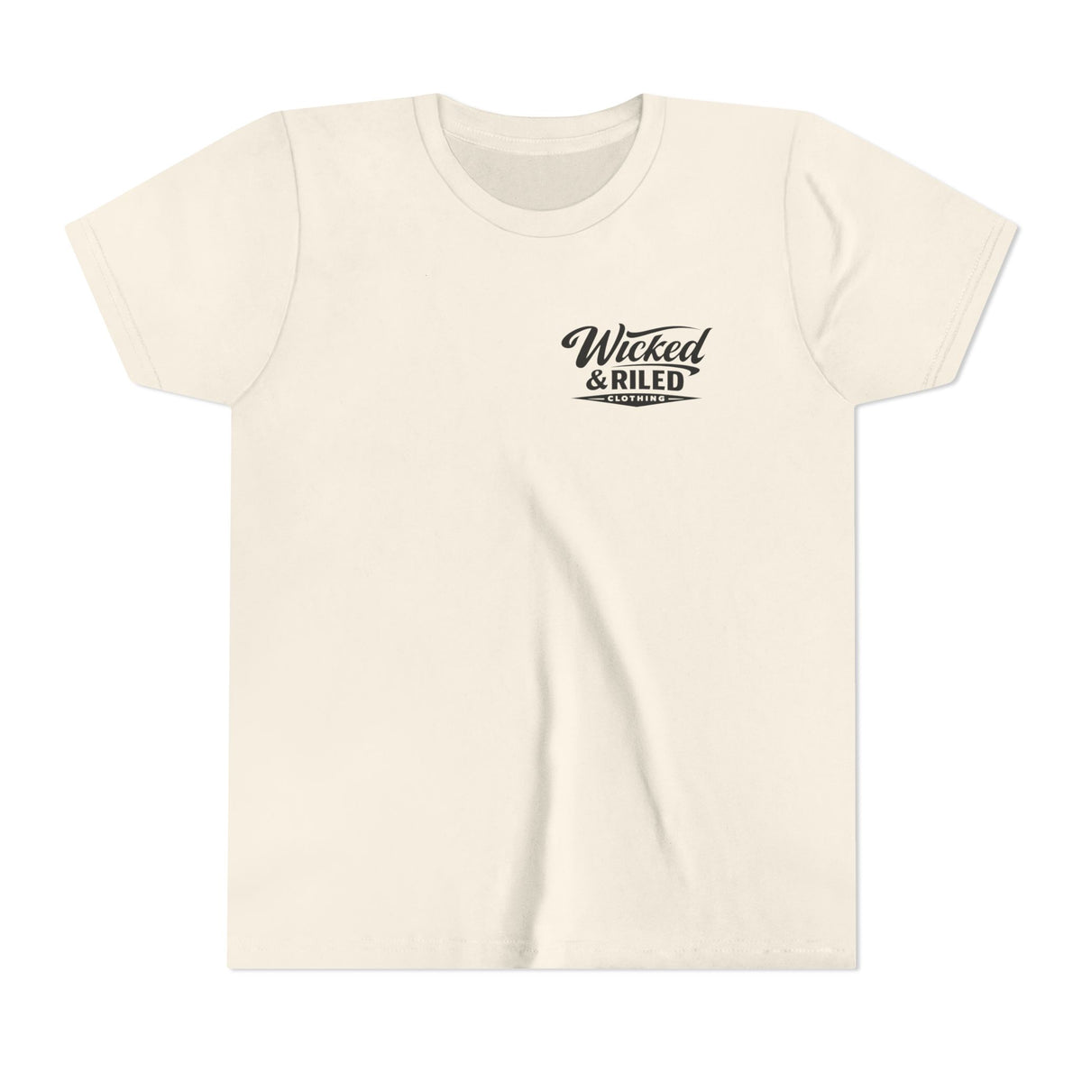 Youth Tee  "FEAR: Face Everything And Rise" Motivational Graphic T-Shirt - Wicked & Riled Clothing