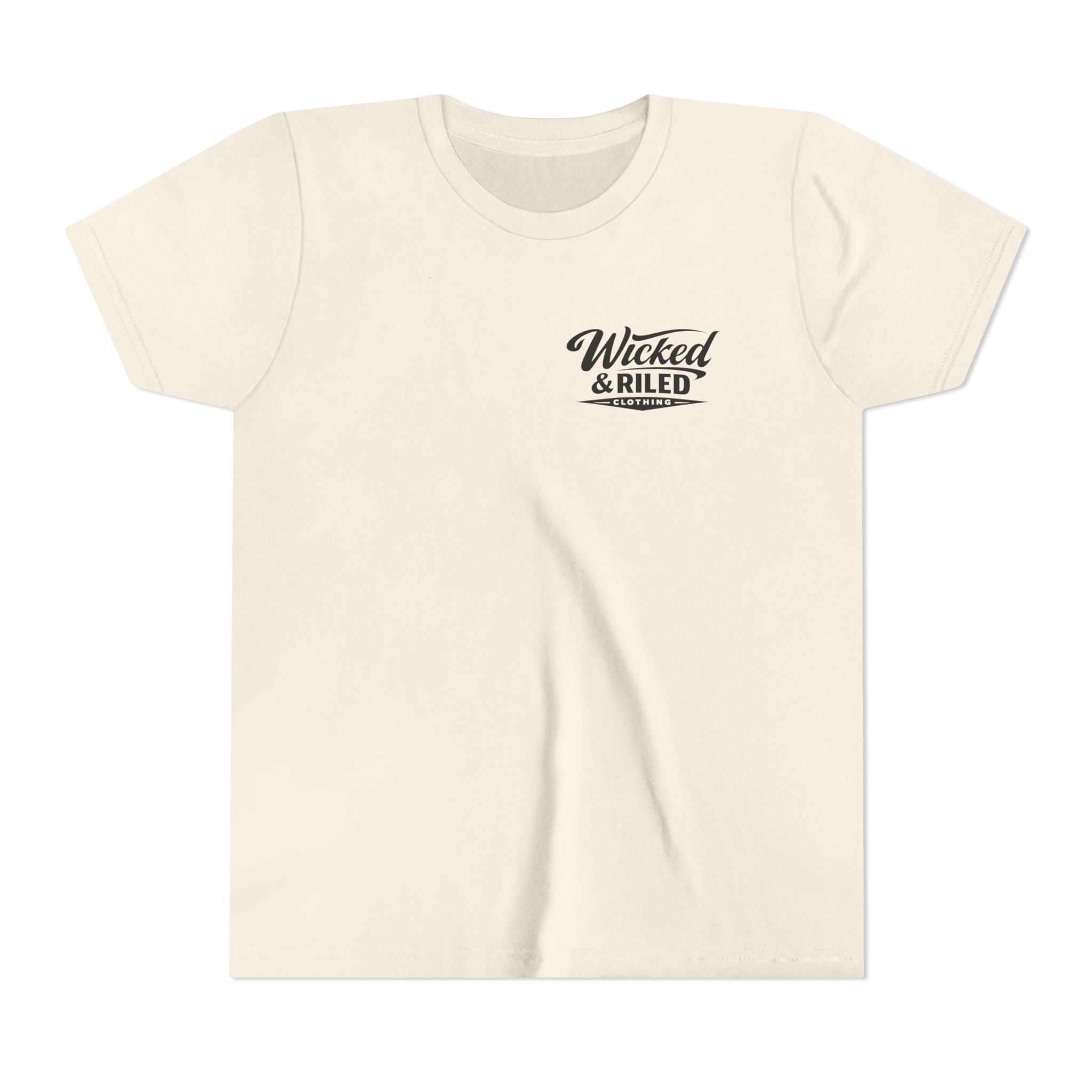 Youth Tee  "FEAR: Face Everything And Rise" Motivational Graphic T-Shirt