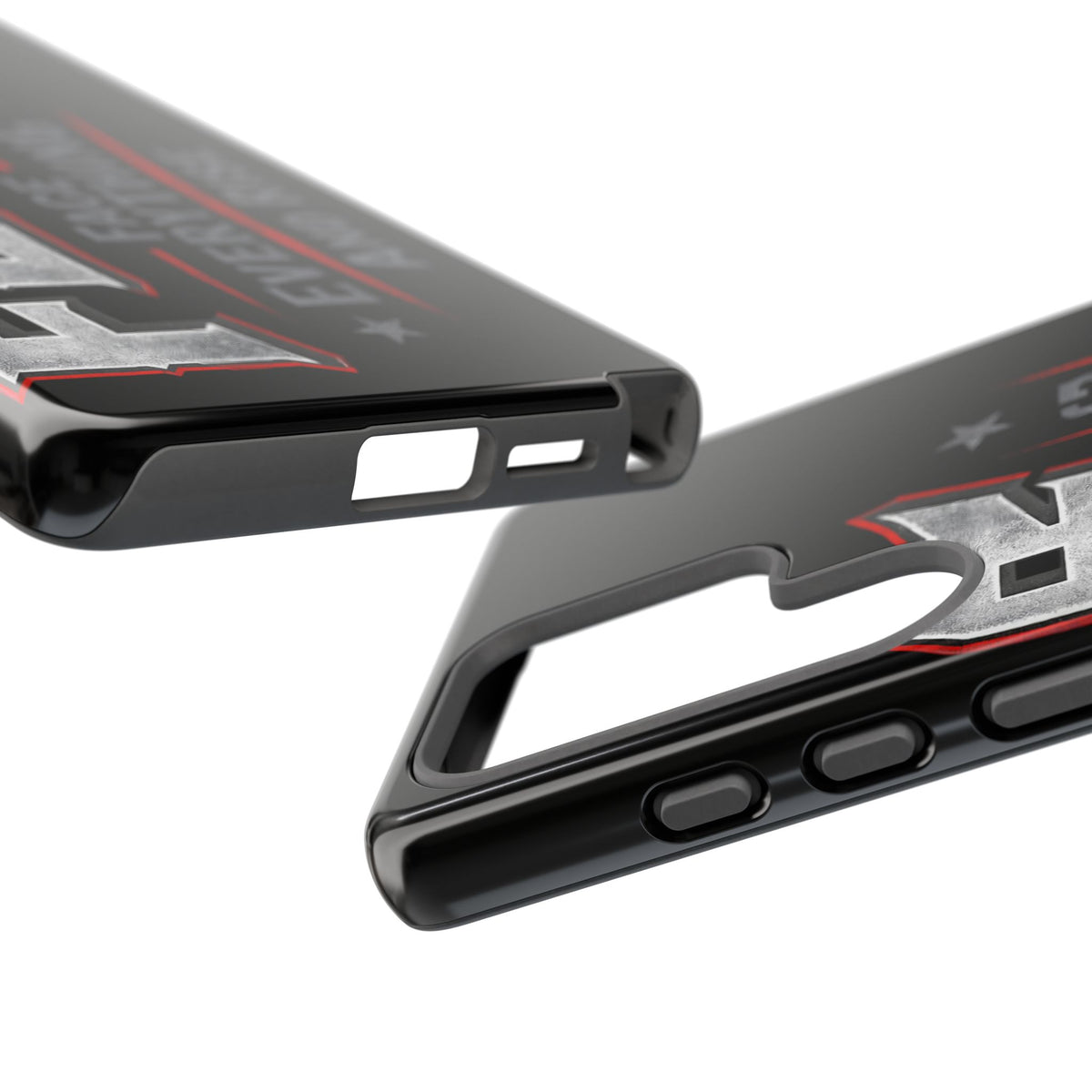 Fear Face Everything and Rise Phone Case by Printify, featuring a motivational design on a sleek phone cover.
