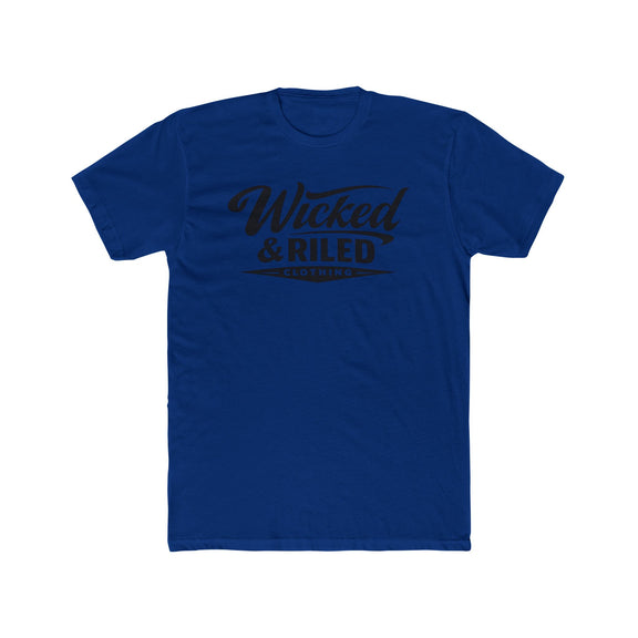 Wicked & Riled Retro Script Tee - Wicked & Riled Clothing