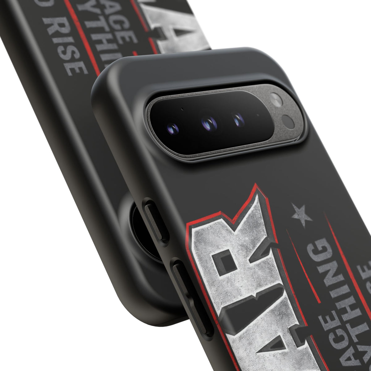 Fear — Face Everything and Rise phone case by Printify, featuring a bold design and durable protection for smartphones.