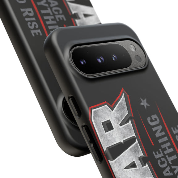 Fear — Face Everything and Rise phone case by Printify, featuring a bold design and durable protection for smartphones.