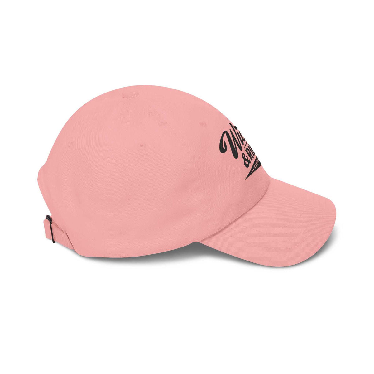 Distressed American flag dad cap by Printify, featuring a relaxed fit and curved brim for casual wear.