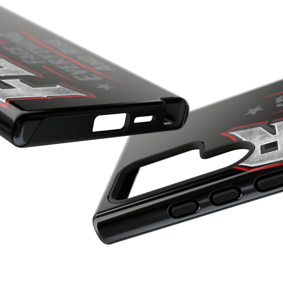 Fear — Face Everything and Rise Phone Case by Printify featuring a motivational design on a sleek phone case.
