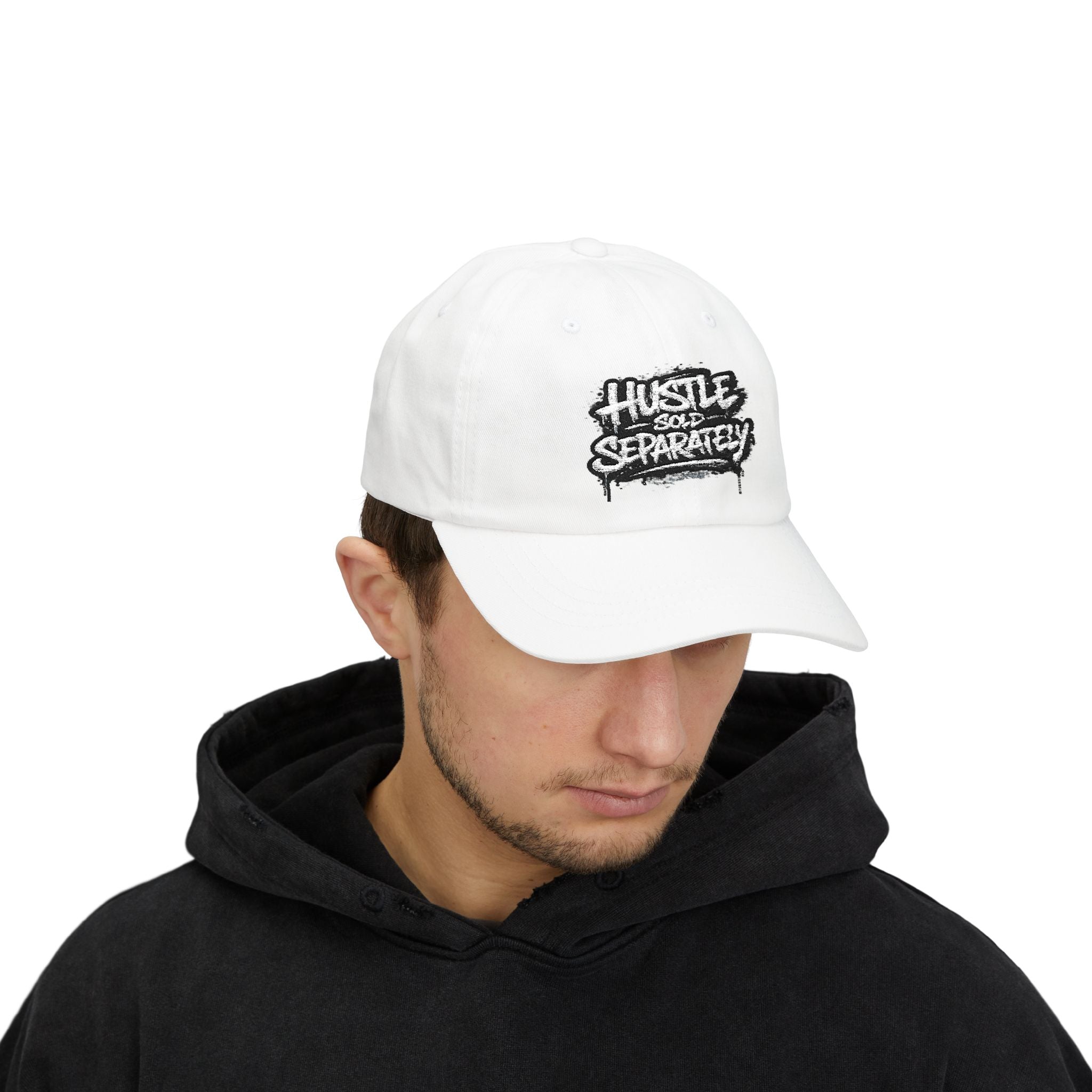 Dad Cap — "Hustle More, Separate.ly" Graffiti Dad Hat