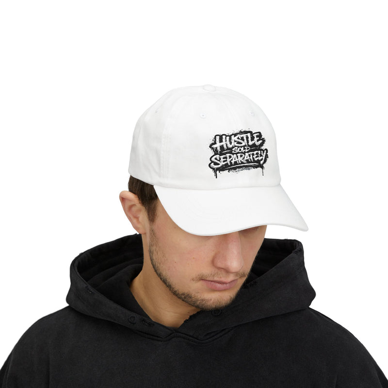 Dad Cap — "Hustle More, Separate.ly" Graffiti Dad Hat