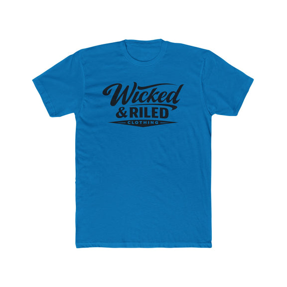 Wicked & Riled Retro Script Tee - Wicked & Riled Clothing