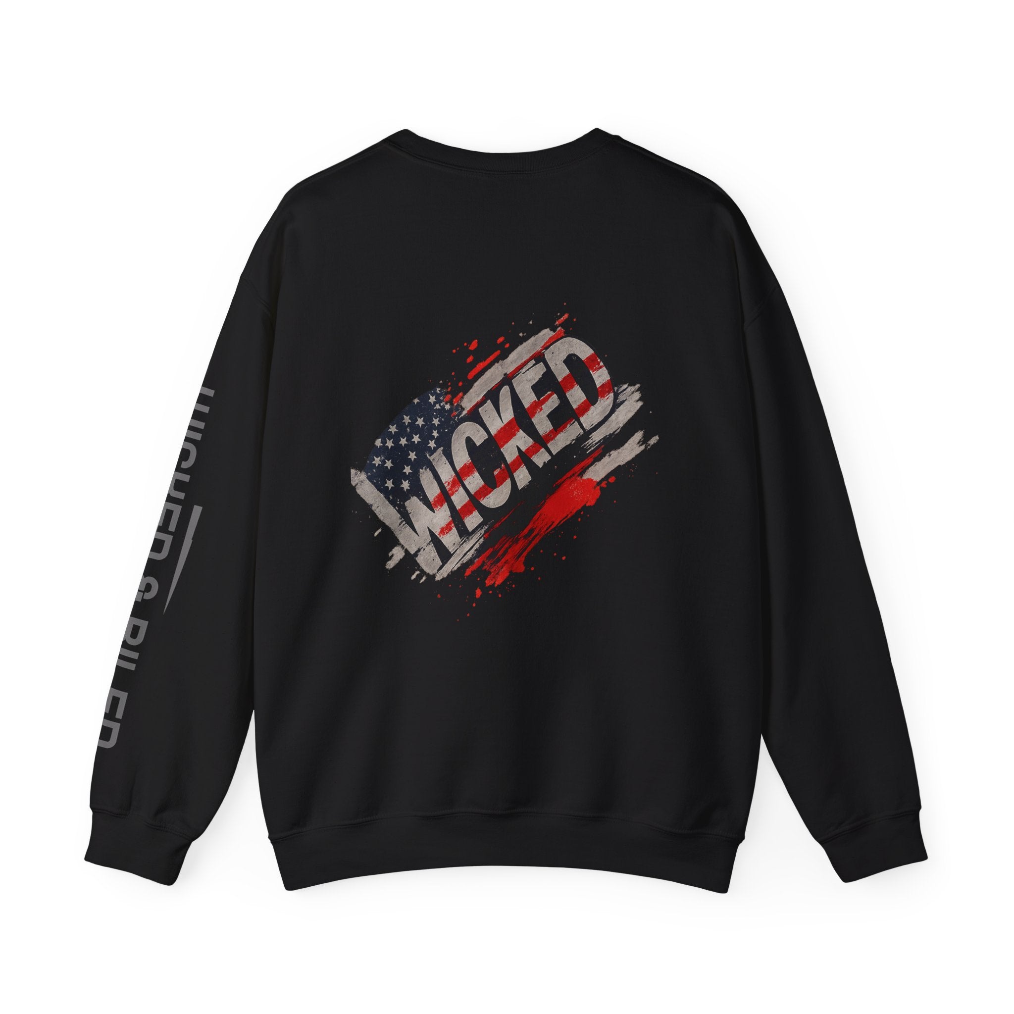 Wicked Americana Crewneck Sweatshirt - Wicked Flag