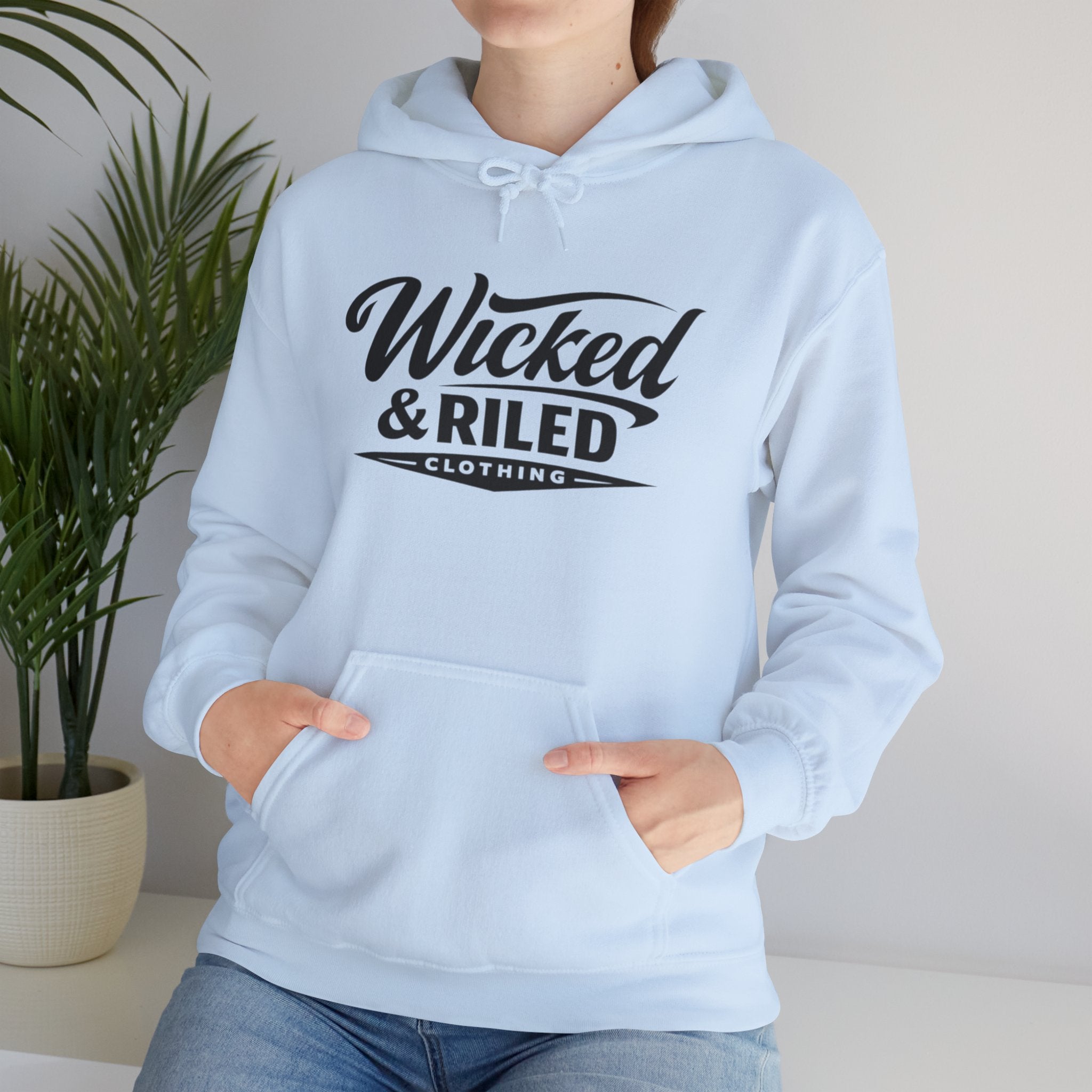 "You Did Not Wake Up Today to Be a Weak Ass Bitch" Motivational Graphic Hoodie - Wicked & Riled Clothing