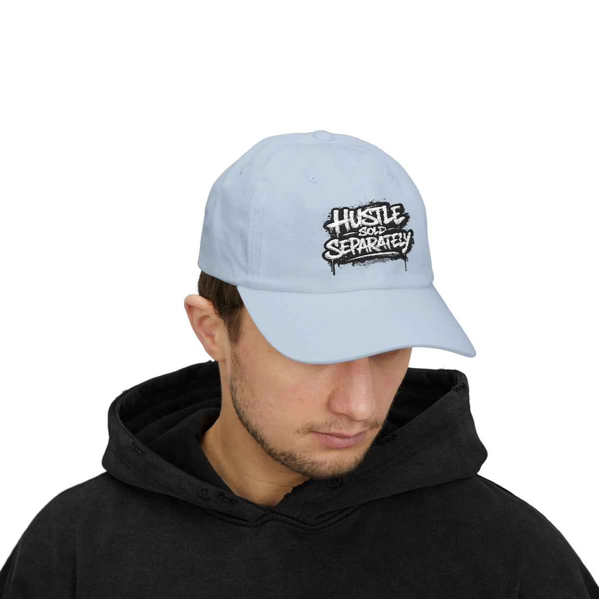 Dad Cap — "Hustle More, Separate.ly" Graffiti Dad Hat