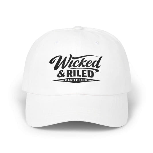 Distressed American flag Dad cap by Printify, featuring a relaxed fit and adjustable strap for comfort.
