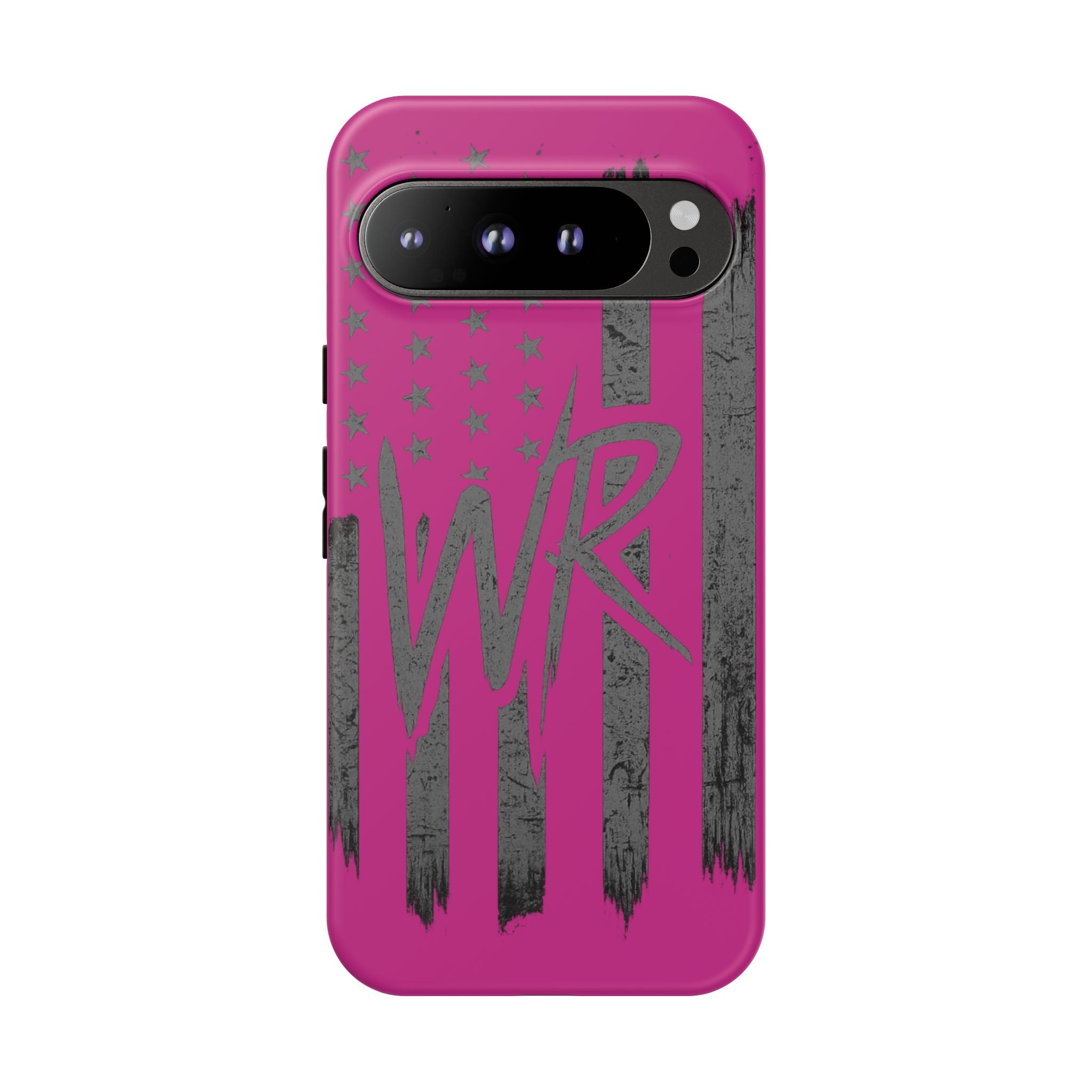 Pink  'WR' Flag Tough Phone Case