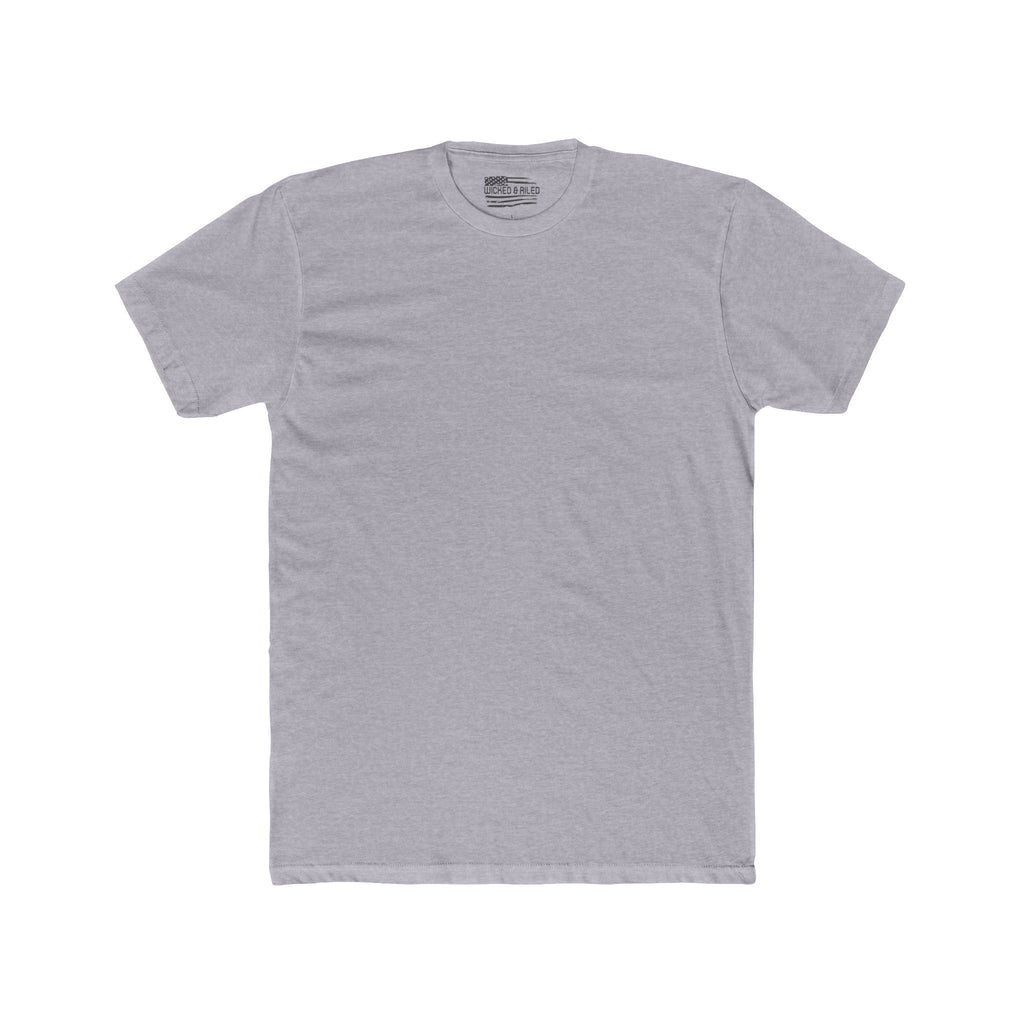 Wicked & Riled Graphic Tee — Bold Rebels Flag Crew Shirt