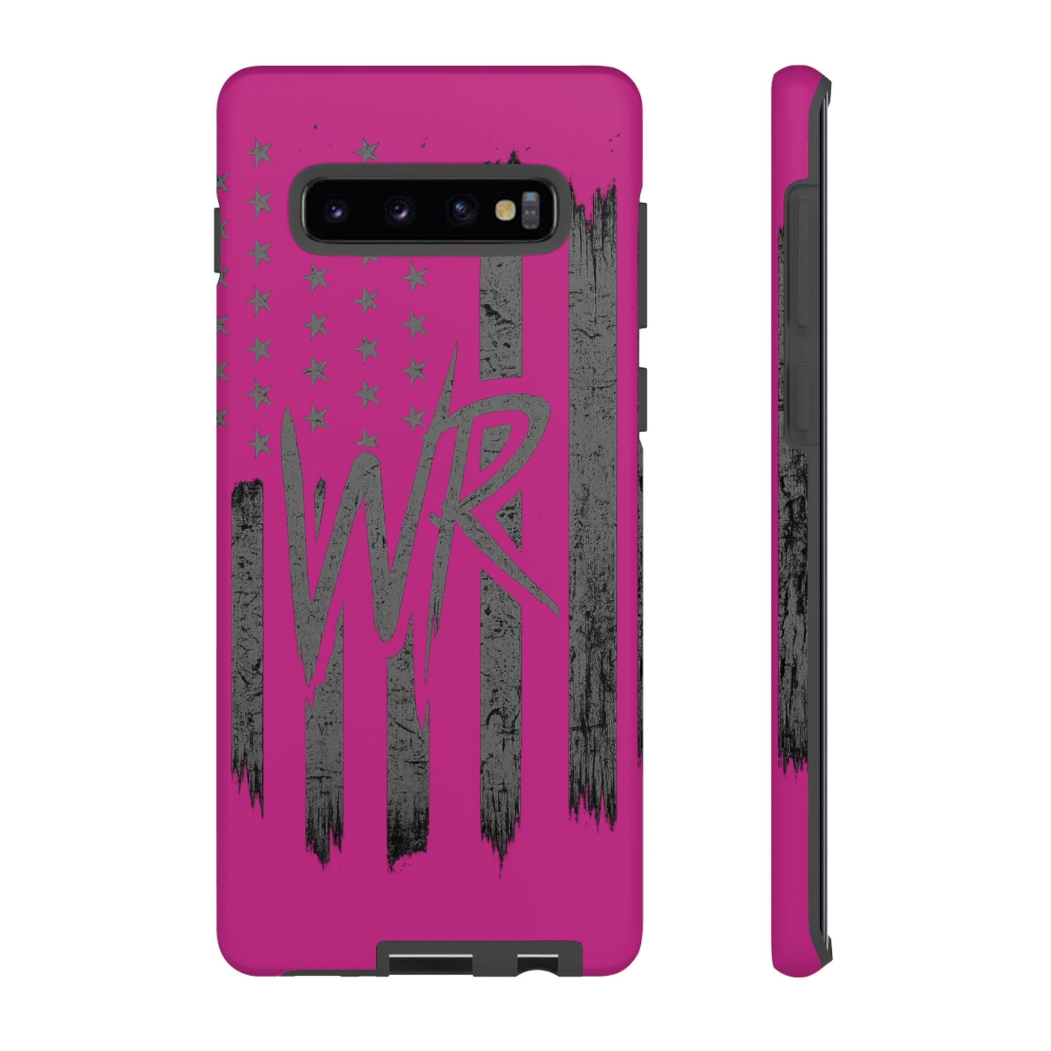 Pink  'WR' Flag Tough Phone Case