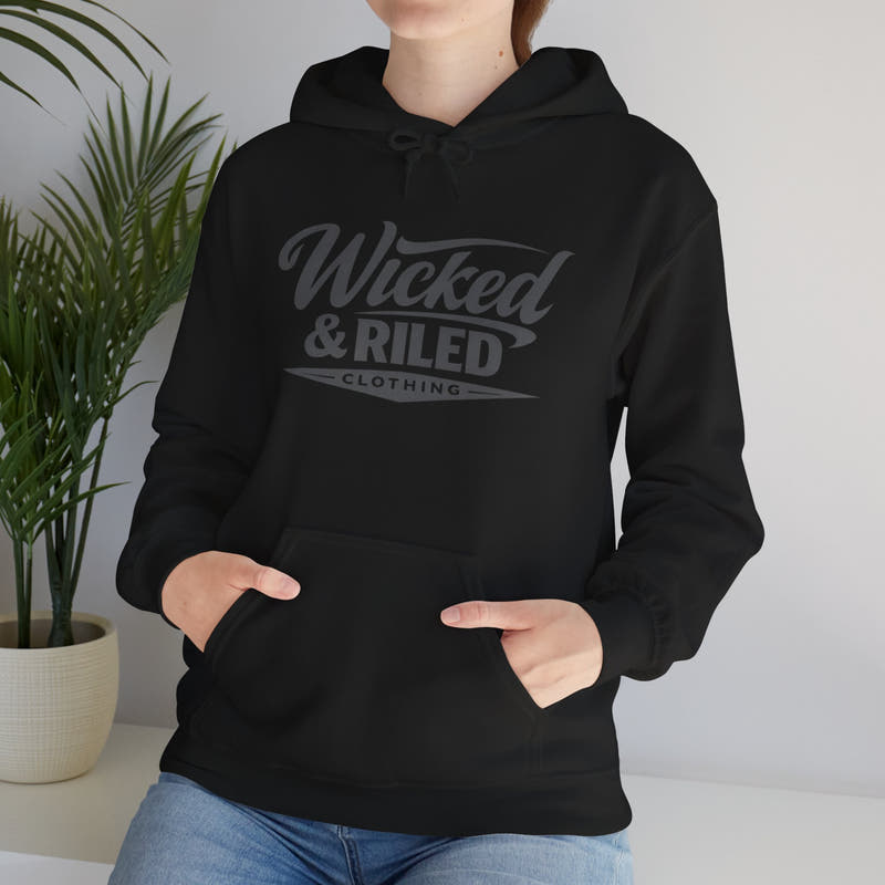 "You Did Not Wake Up Today to Be a Weak Ass Bitch" Motivational Graphic Hoodie - Wicked & Riled Clothing