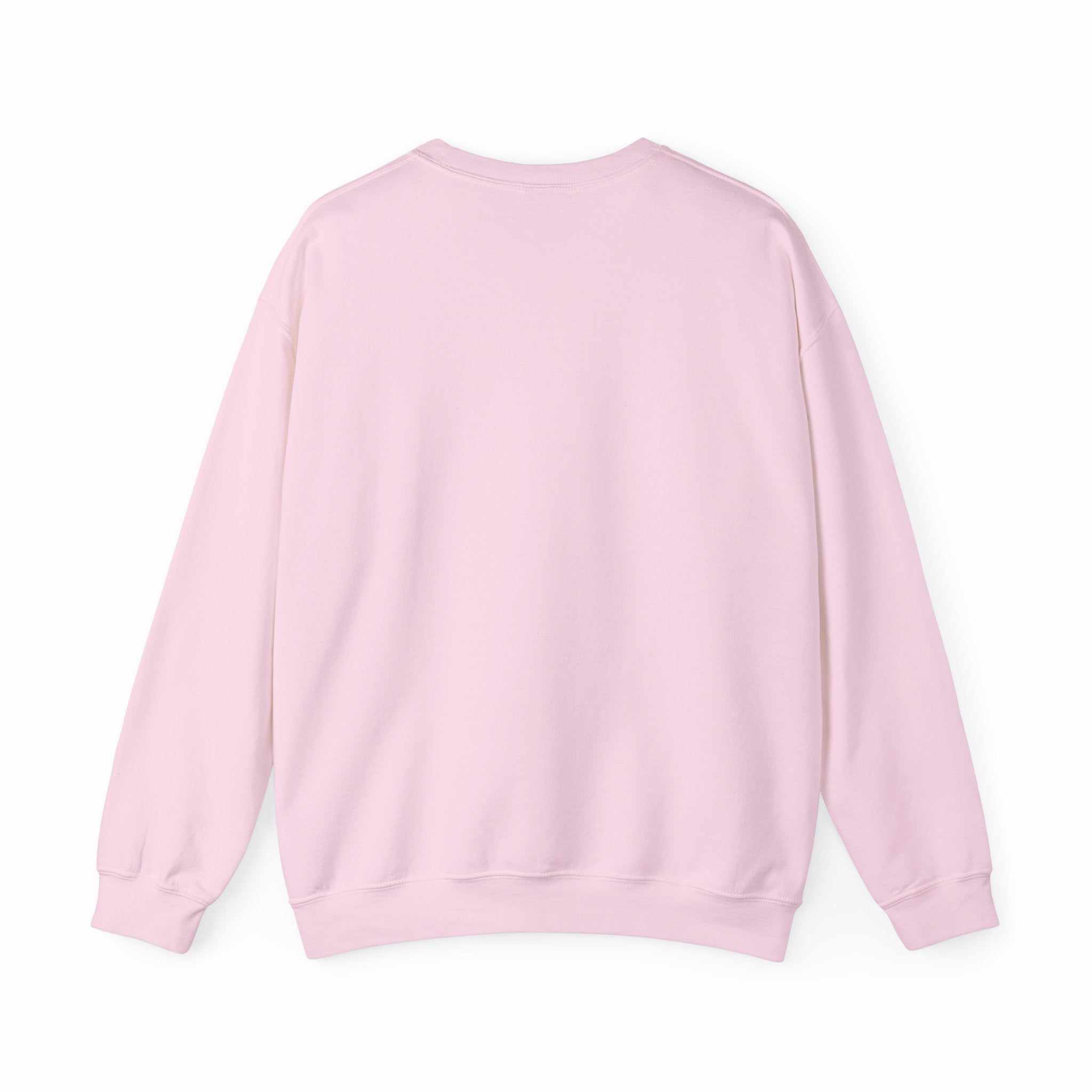 Distressed American flag crewneck sweatshirt with WR monogram, featuring a cozy pullover design by Printify.