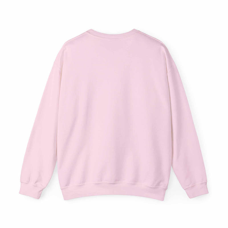 Distressed American flag crewneck sweatshirt with WR monogram, featuring a cozy pullover design by Printify.