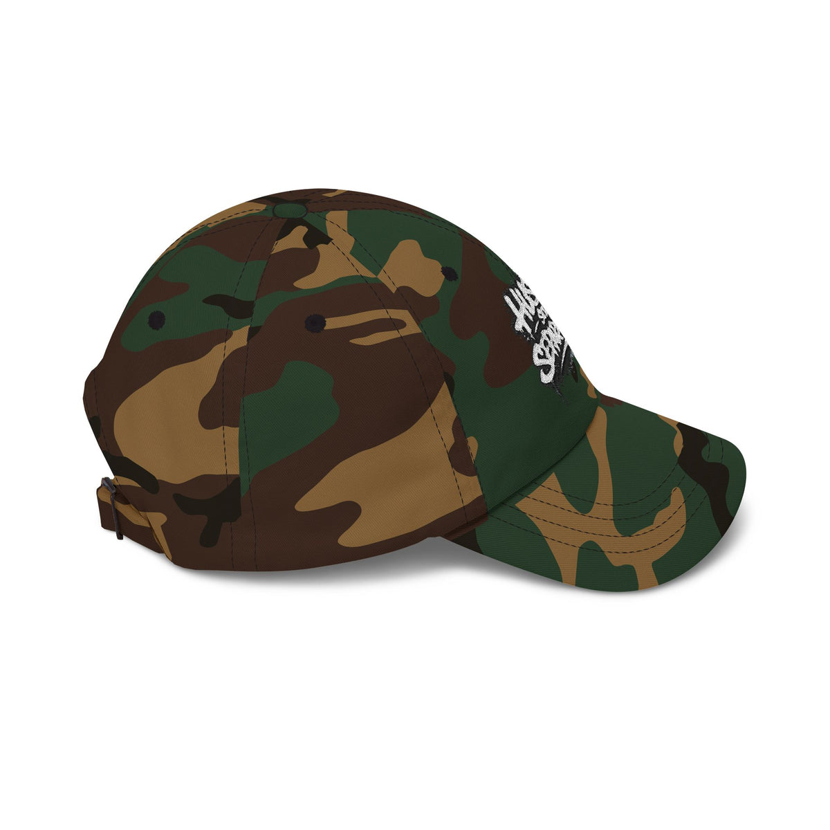 Dad Cap — "Hustle More, Separate.ly" Graffiti Dad Hat