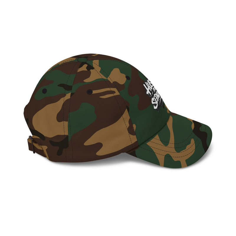 Dad Cap — "Hustle More, Separate.ly" Graffiti Dad Hat
