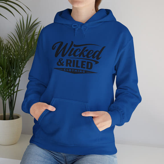 "You Did Not Wake Up Today to Be a Weak Ass Bitch" Motivational Graphic Hoodie - Wicked & Riled Clothing