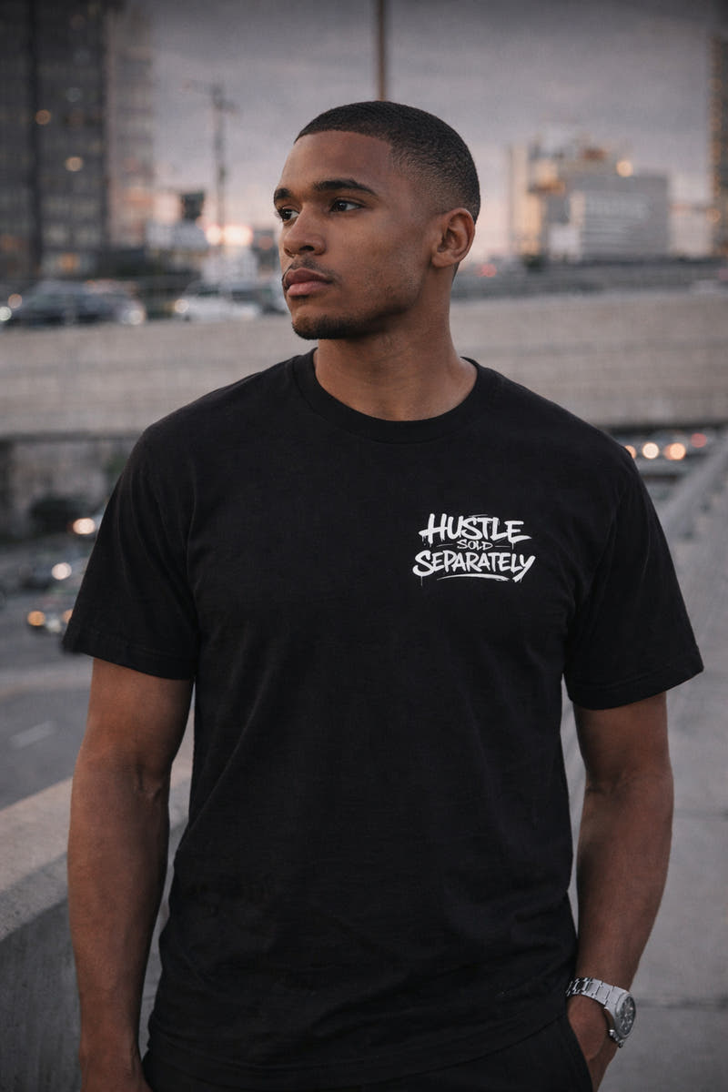 Hustle Tee – “The Dream Is Free but the Hustle Is Sold Separately” Cotton Crew Shirt