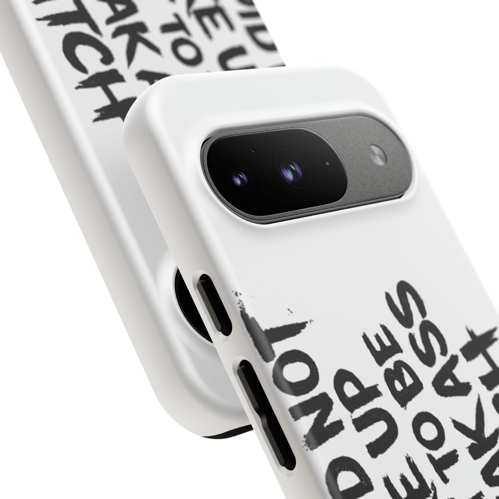 Phone Case — "You Did Not Wake Up Today to Be a Weakass Bitch" Bold Typography