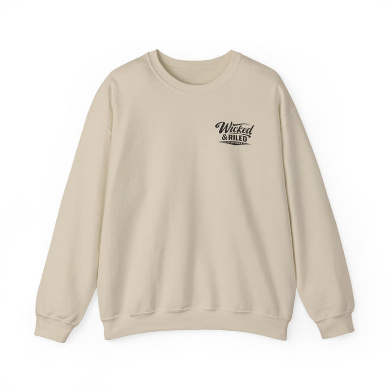 Work Hard and Be Nice to People Sweatshirt - Wicked & Riled Clothing