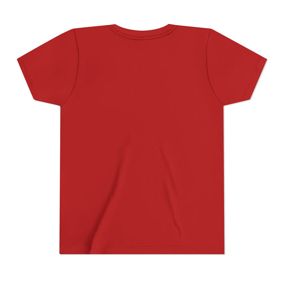Youth Tee  Distressed American Flag with WR Monogram - Wicked & Riled Clothing