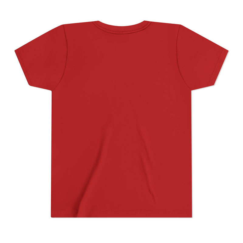 Youth Tee  Distressed American Flag with WR Monogram - Wicked & Riled Clothing